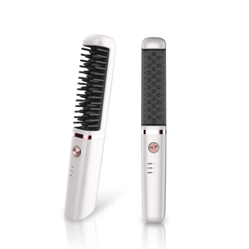 Hot Air Comb Hair Straightener